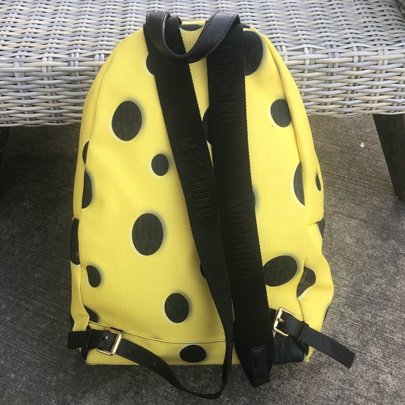 Moschino Spongebob Backpack Rare Jeremy Scott - Picture 11 of 16